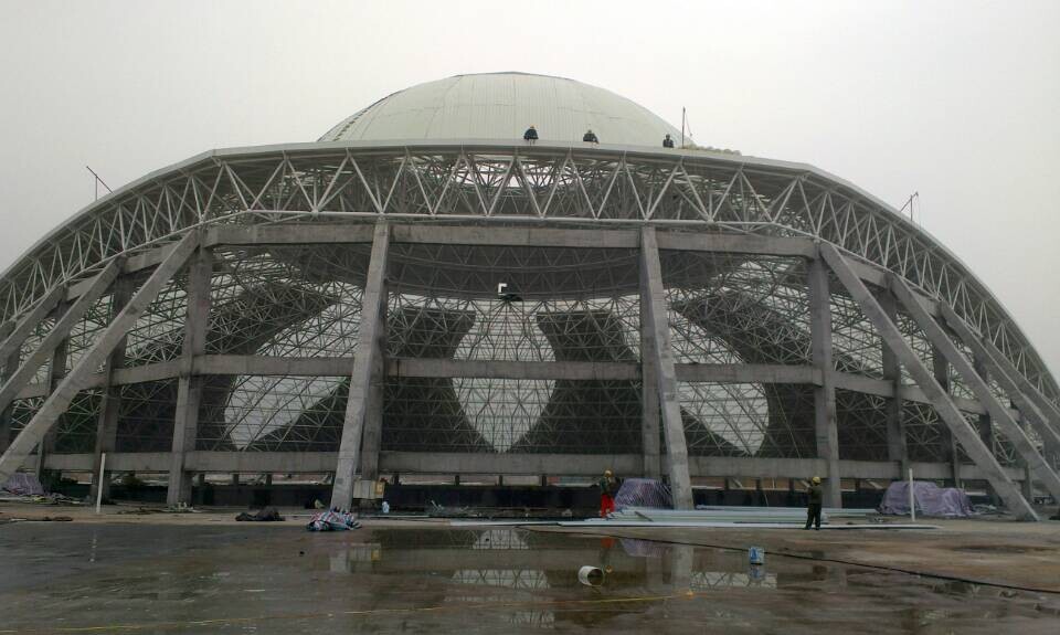 娄底温泉馆网架工程